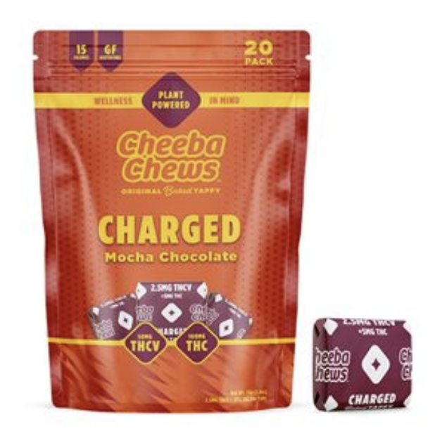 Photograph of product: Cheeba Chews | Charged | 100mg