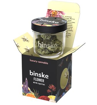 Photograph of product: Binske. |  Bubba Dosi (I) | 3.5g Whole Flower