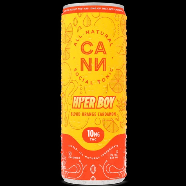 Photograph of product: Hi'er Boy Blood Orange Cardamom 10mg - 