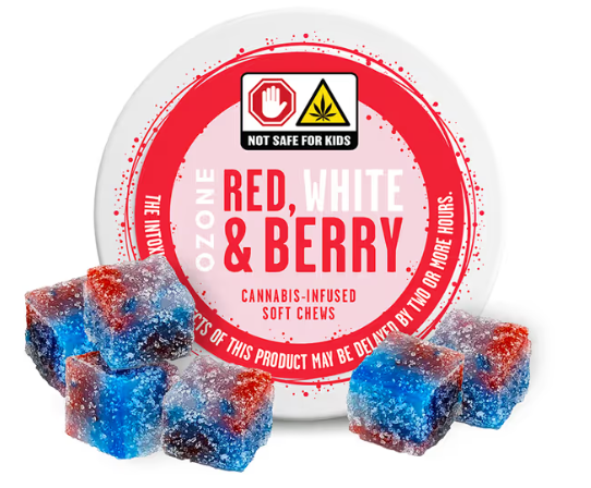 Photograph of product: Red, White, & Berry | 100mg