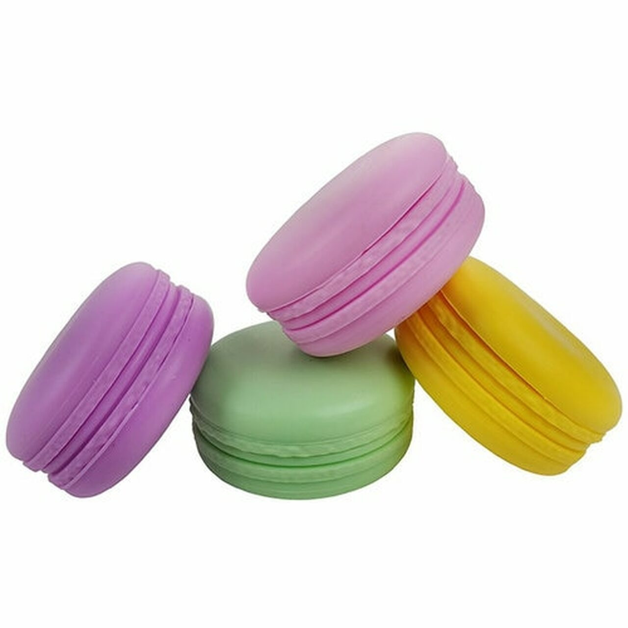 Photograph of product: Macaroon Cookie Silicone Container $10