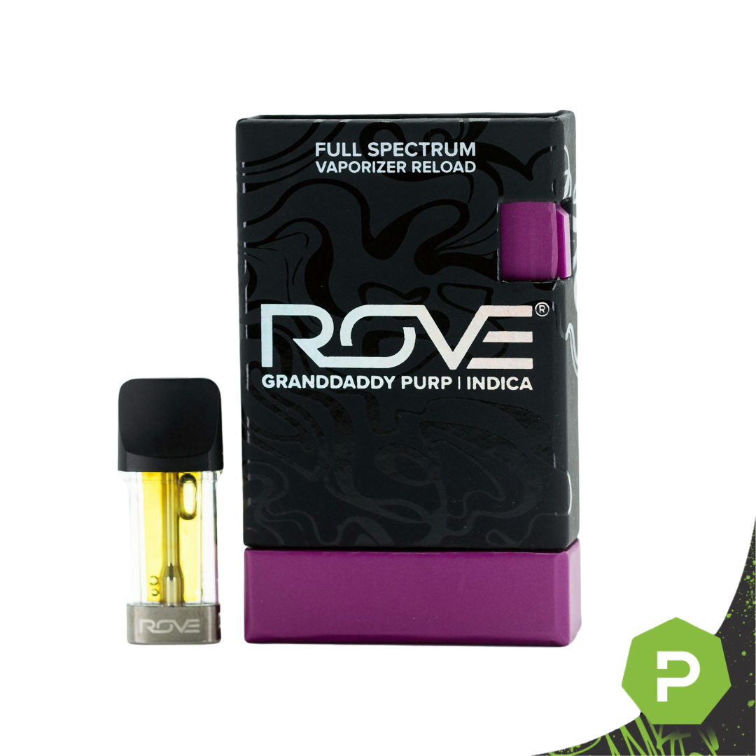 Photograph of product: ROVE Live Resin Diamonds Reload Pod | Grandaddy Purp