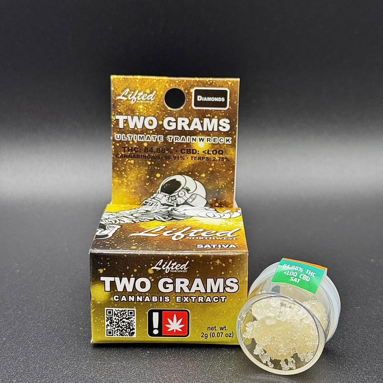 Photograph of product: 2g LNW Ultimate Trainwreck (S) *EB* diamonds