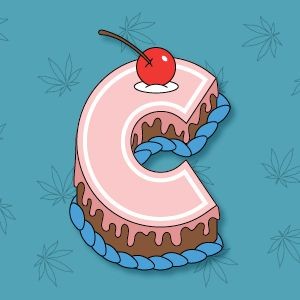 Photograph of product: CAKE 3.5G FLOWER - WHITE DOSI DURBAN