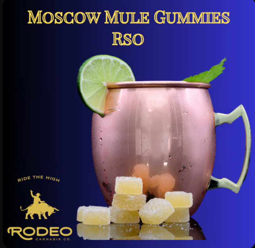 Photograph of Product: Rodeo RSO Moscow Mule (I) Gummies (C0070000182)