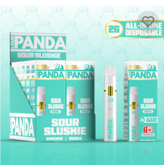 Photograph of product: Loud Panda M Disposable Cartridge | Sour Slushie | (I)