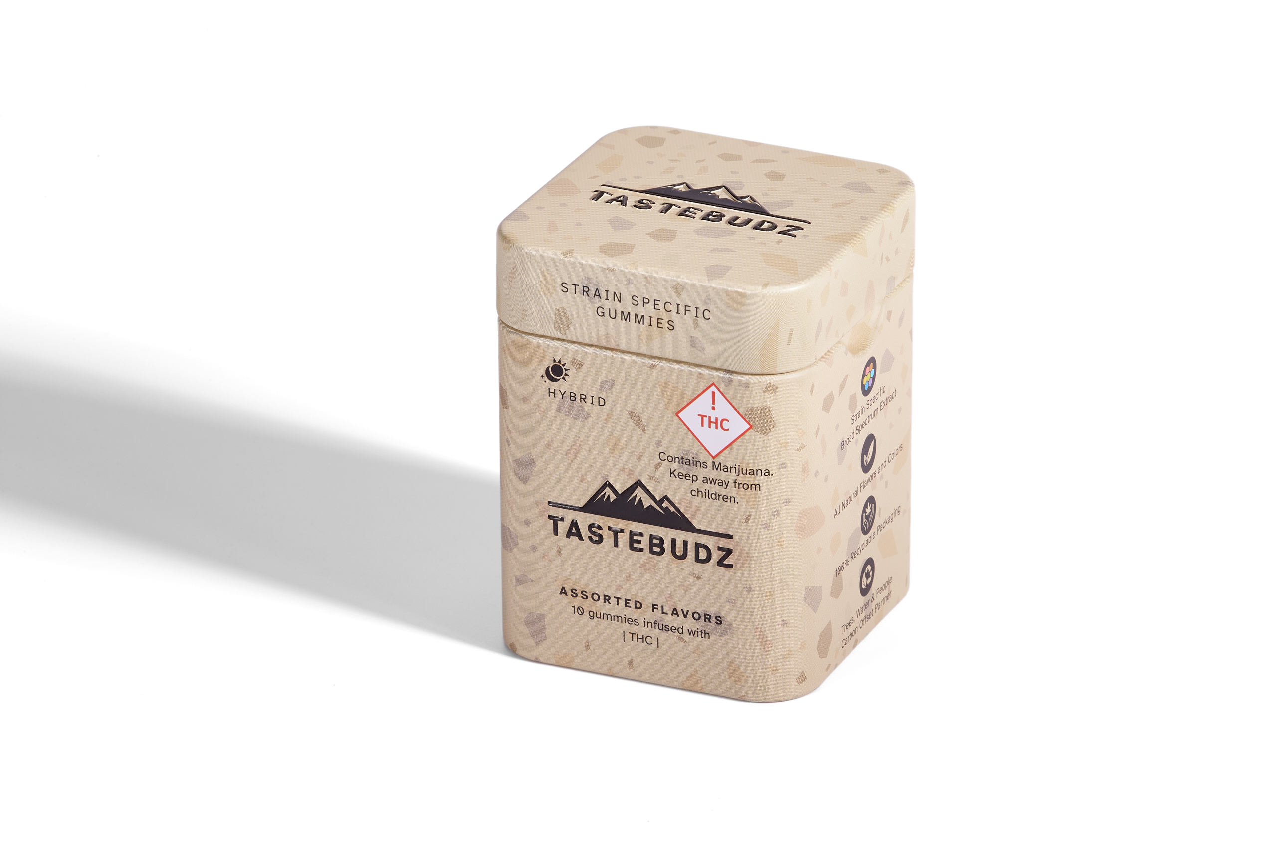 Photograph of product: TasteBudz Rosin Gummies Assorted (H) 100mg