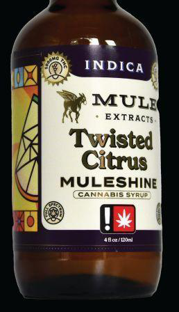 Photograph of product: Muleshine ~ Mule Extracts ~ 1000mg ~ Citrus ~ Green Leaf Special