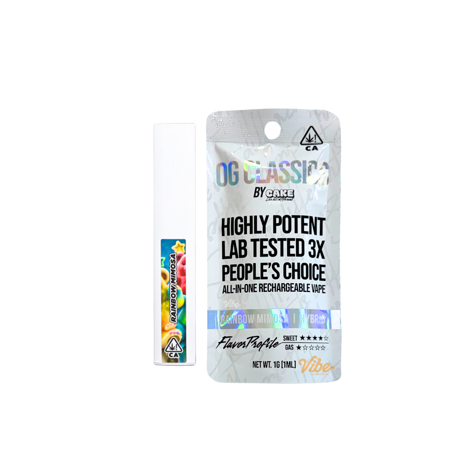 Photograph of product: RAINBOW MIMOSA OG CLASSICS ALL-IN-ONE