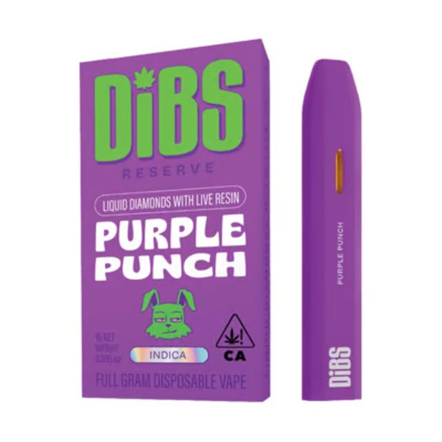 Photograph of product: Dibs Reserve: Purple Punch - 