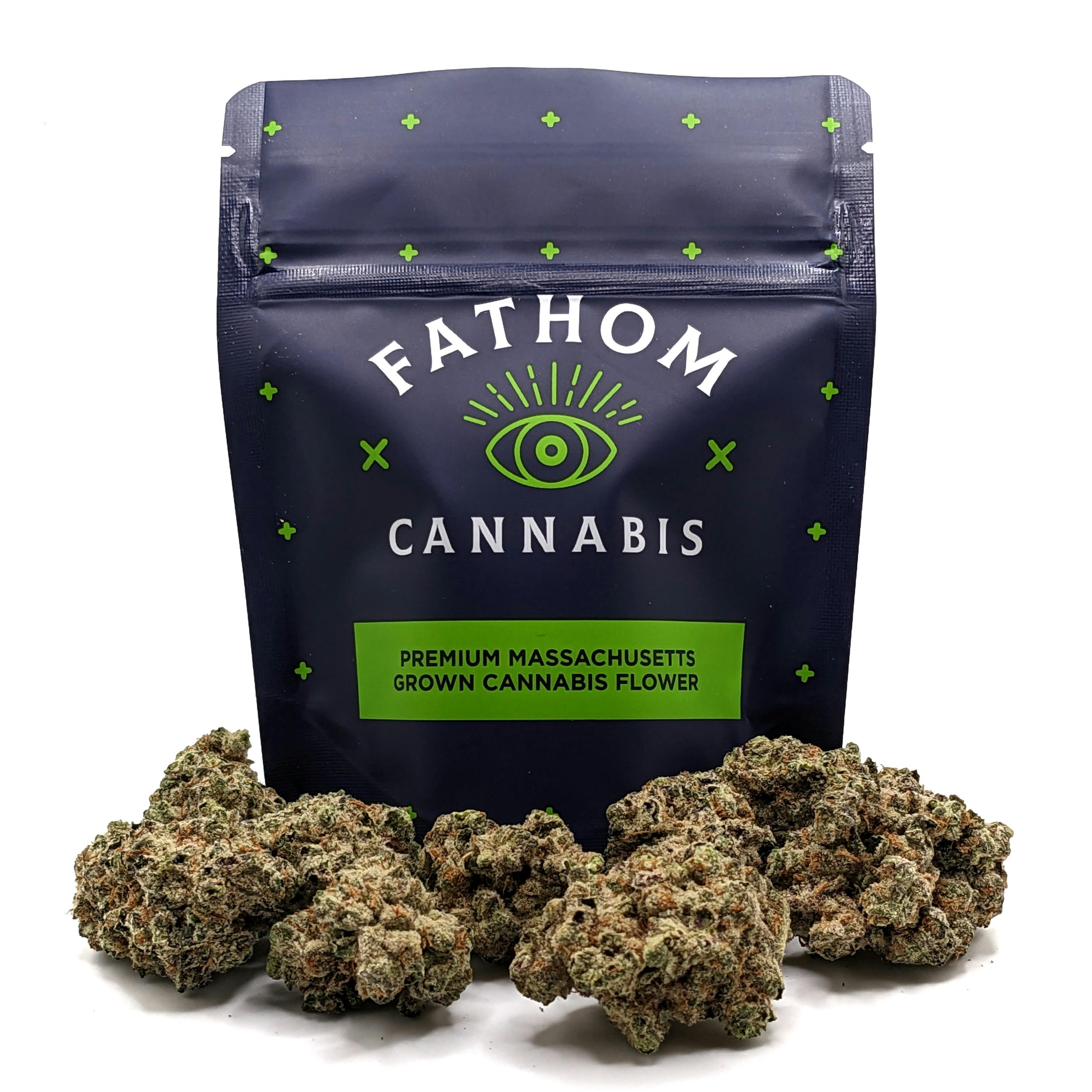 Photograph of product: Fathom Oui'd | Rainbow Belts Flower | 3.5g