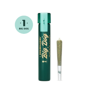 Photograph of product: Dogwalkers Big Dog Sit Brownie Scout .75g Pre-Roll