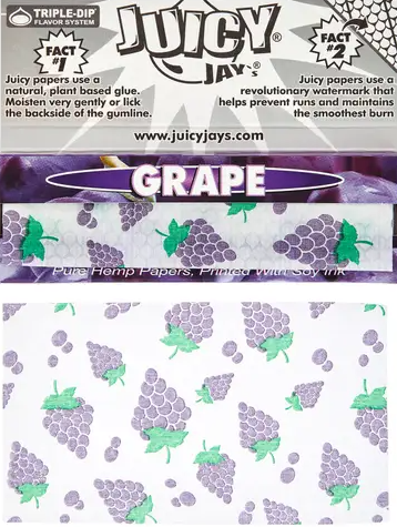 Photograph of product: Juicy Jay's - Grape