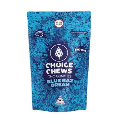 Photograph of product: Fruit Chews - Blue Raz Dream