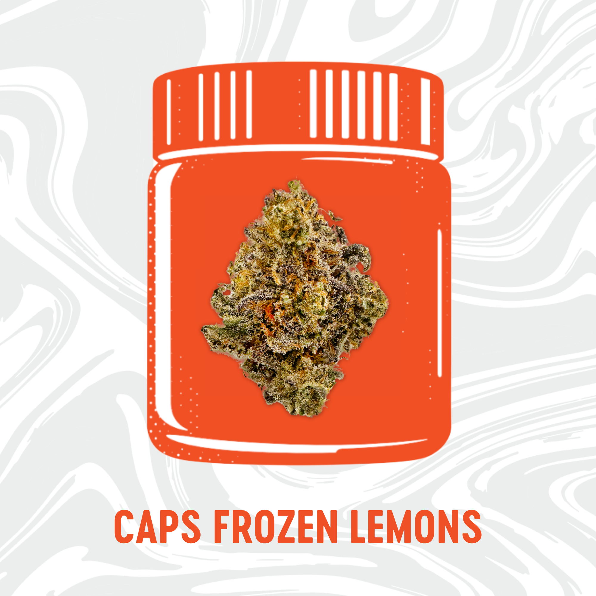 Photograph of product: Vivid - Caps Frozen Lemons - Pre-Packed - 14g