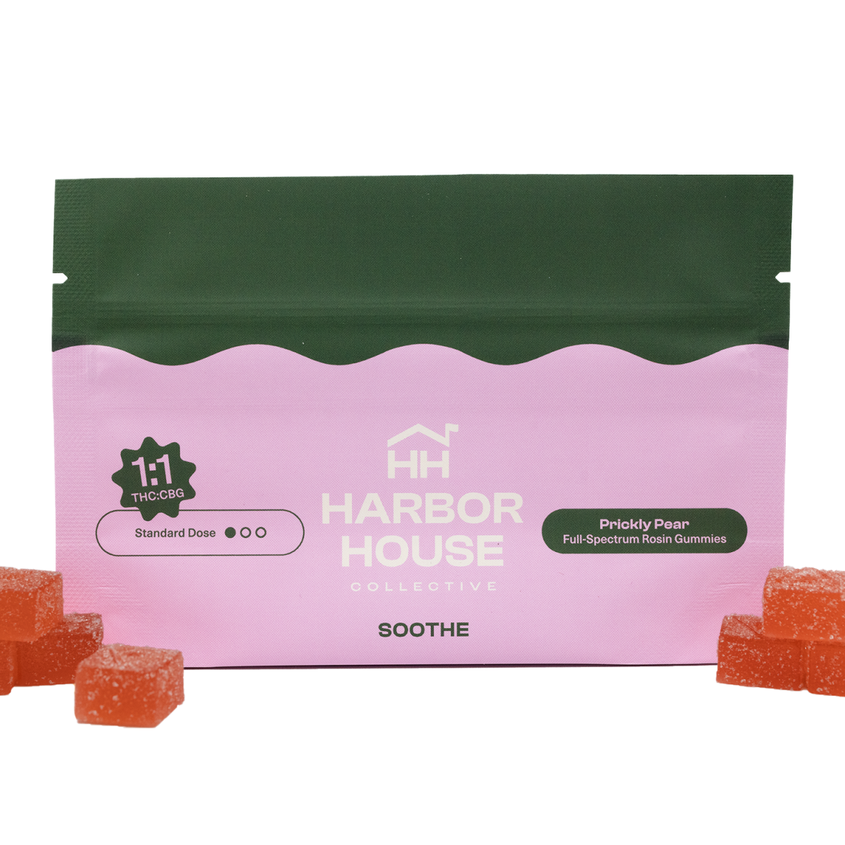 Photograph of product: Prickly Pear 1:1 CBG Rosin Gummies |  TAX INCLUDED