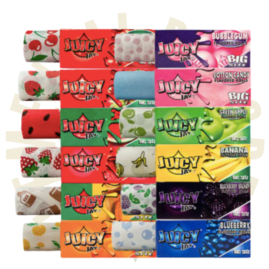 Photograph of product: Juicy Hemp Wraps - Juicy Jay's - Assorted Flavor's