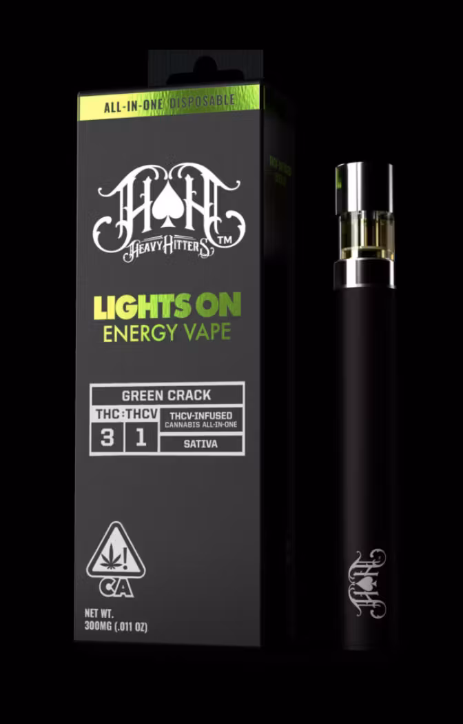 Photograph of product: Heavy Hitters - "Lights On" Green Crack AIO