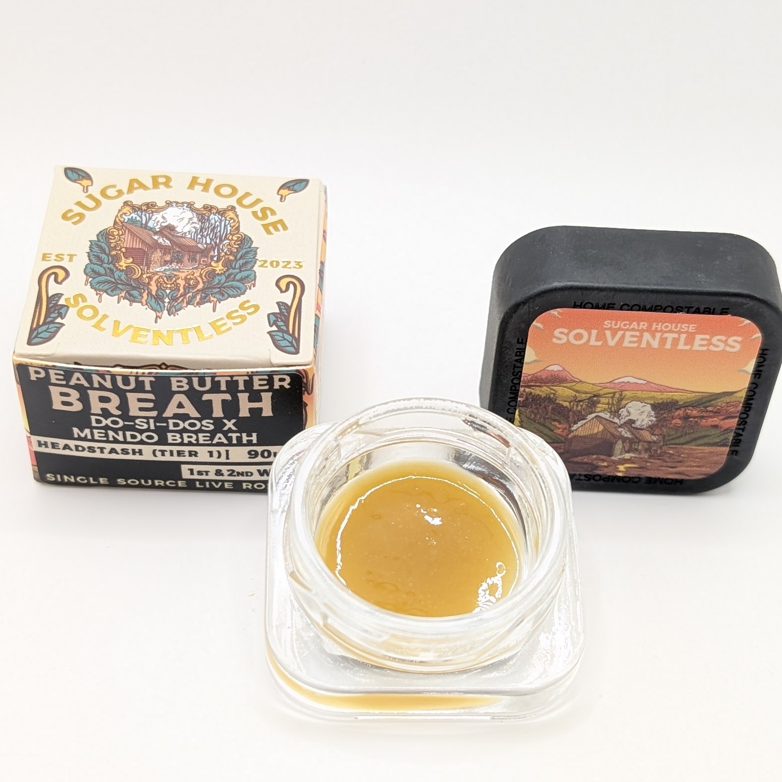 Photograph of product: Peanut Butter Breath 1g Live Rosin