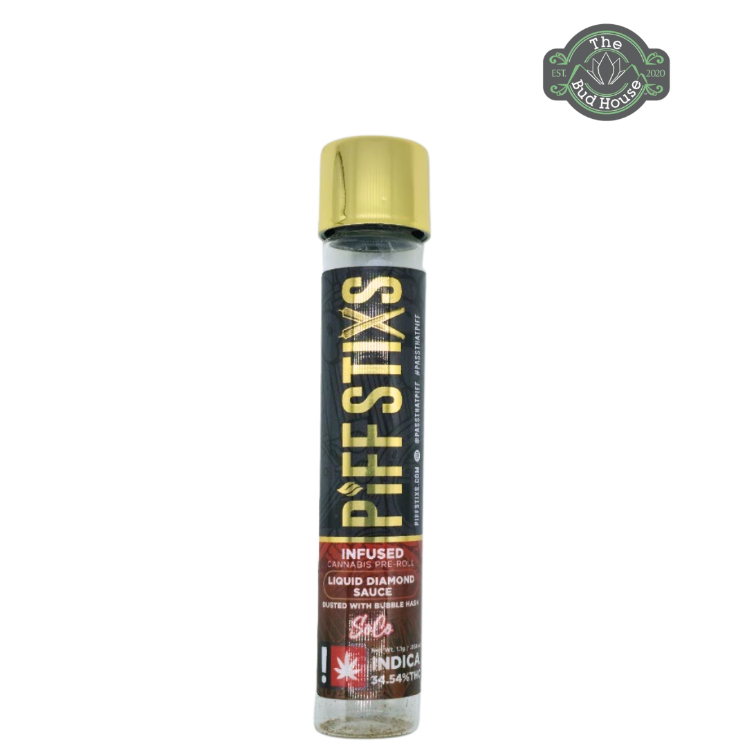 Photograph of product: Piff Stixs Single SOCO Infused 1g Pre-Roll