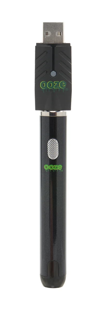 Photograph of product: Ooze Smart Battery Digital Control 650mAh 510 Vape Pen With LED Screen Panther Black