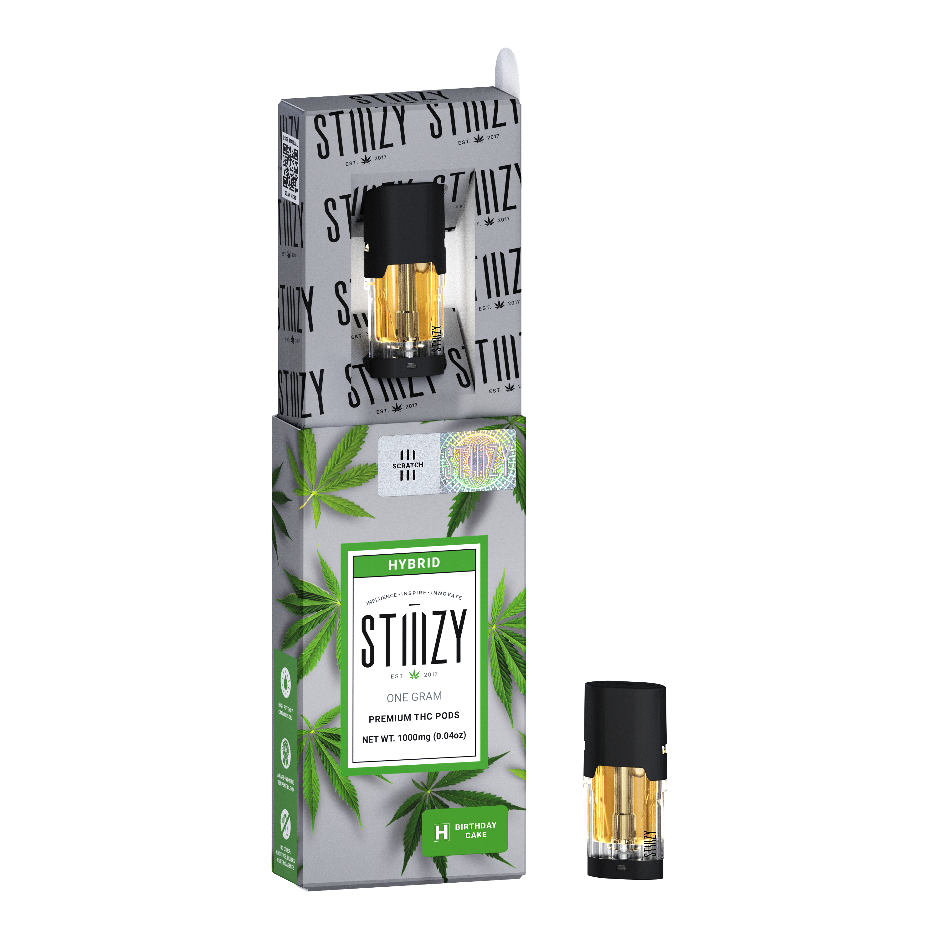 Photograph of product: Birthday Cake OG Pod | STIIIZY | 1G |