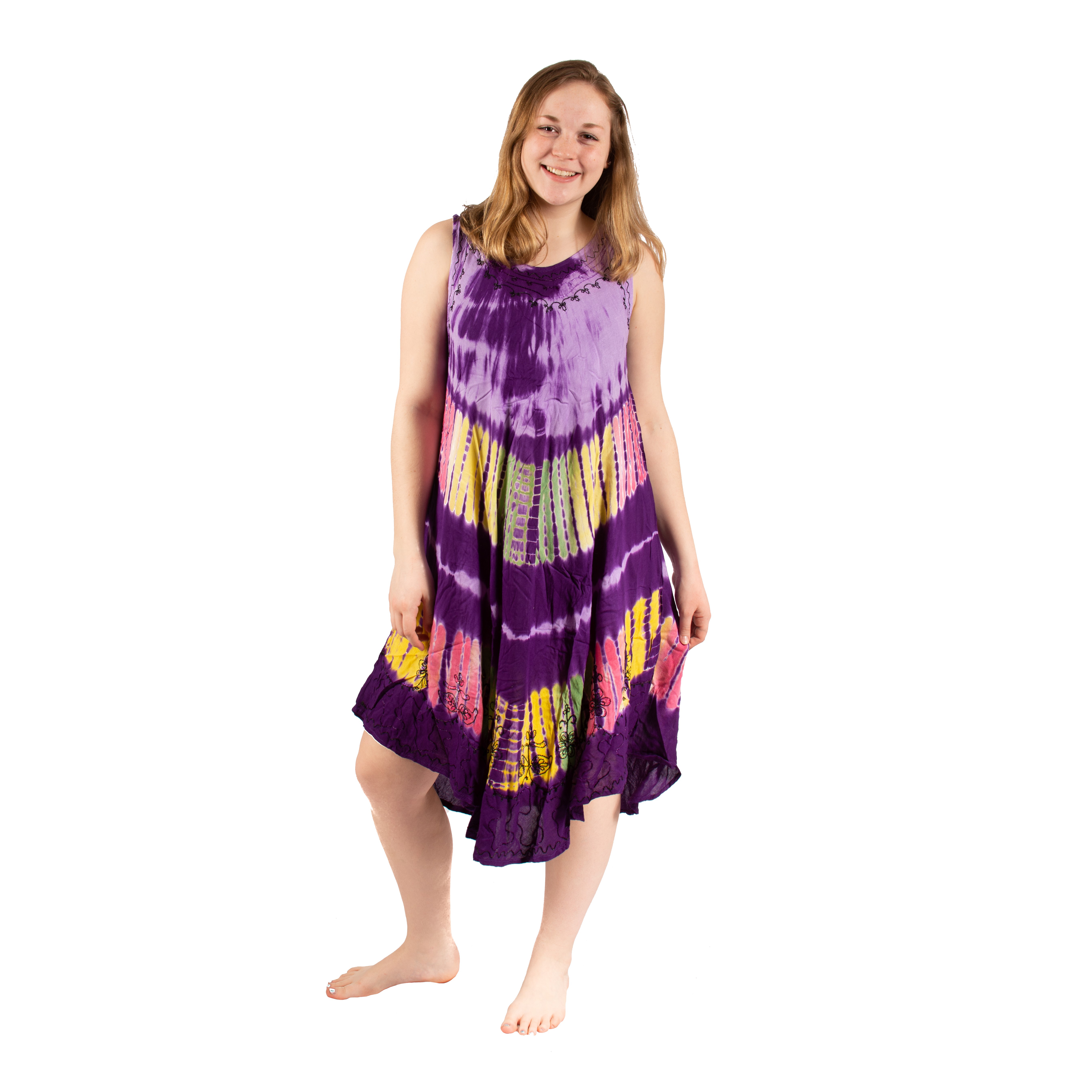 Photograph of product: Tie Dye Umbrella Dress