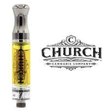 Photograph of product: Vape - Church - Strawberry Cough - (Live Resin) - (Oui'd) - 71.92% TH-oui