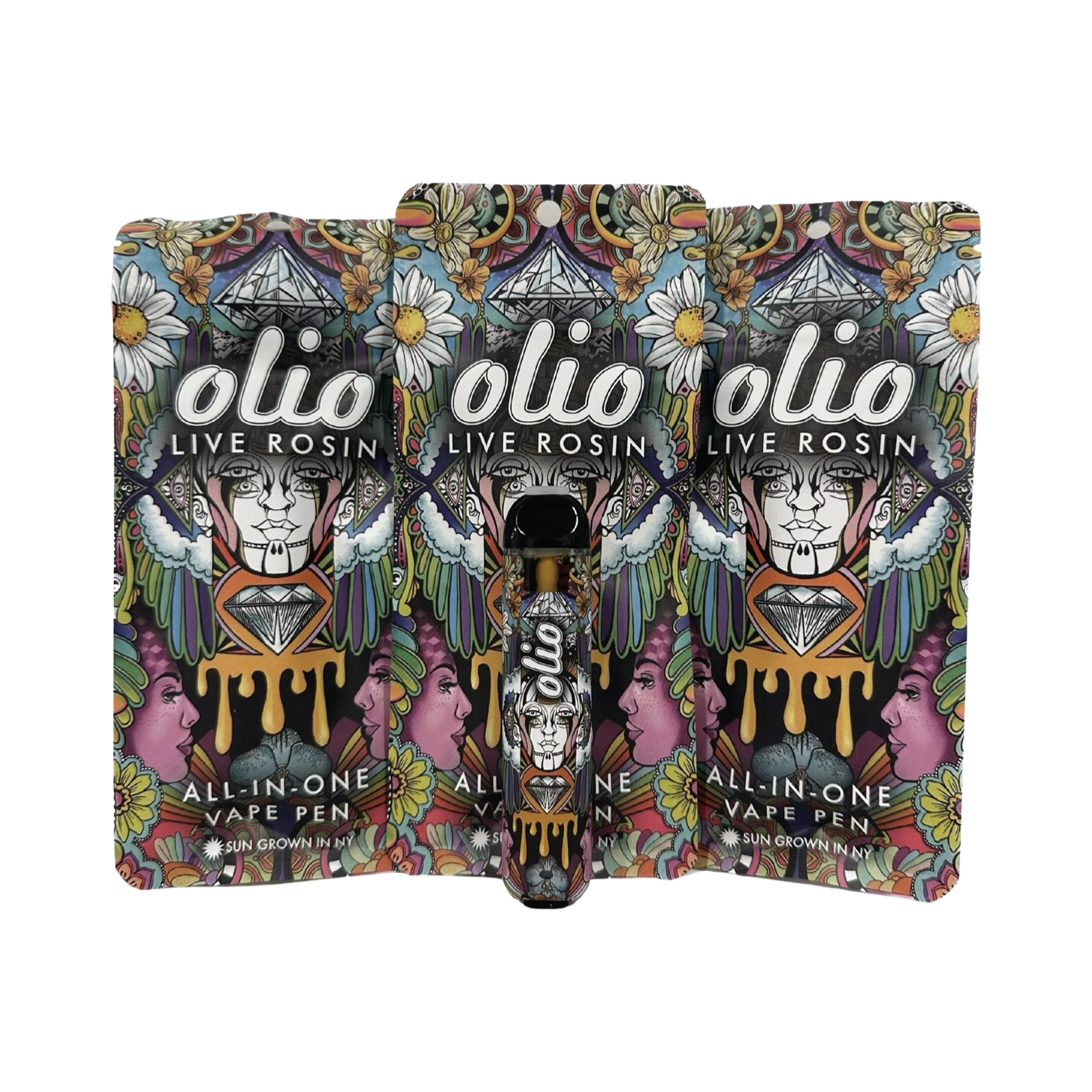 Photograph of product: Blockberry | 500mg AiOR Disposable