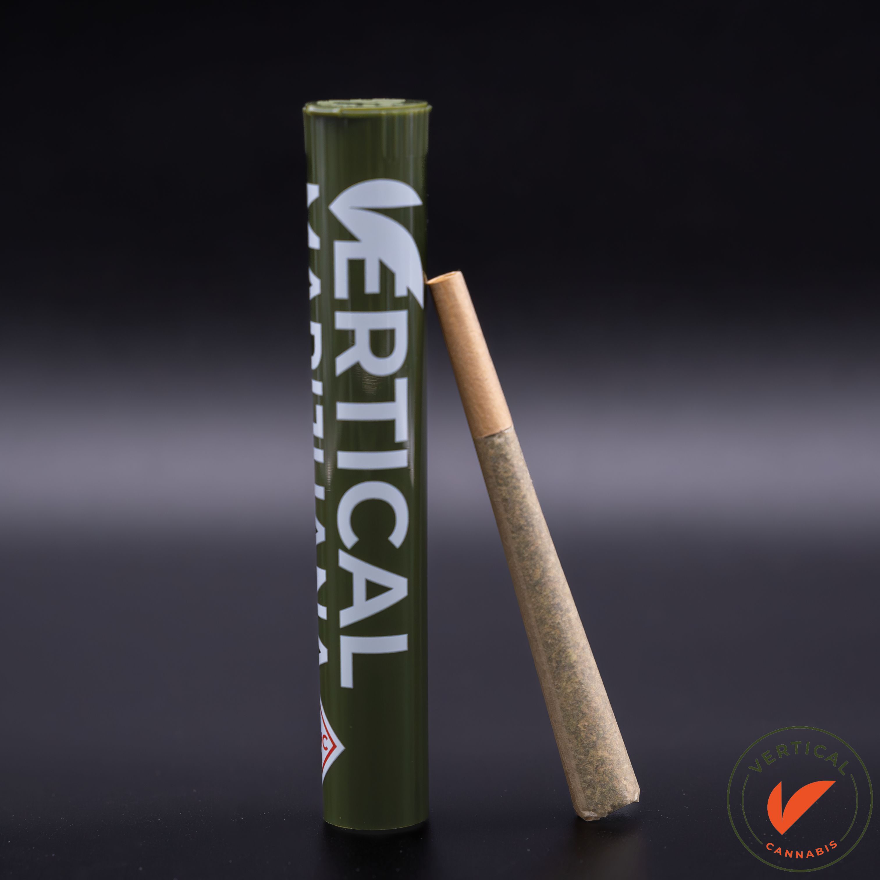 Photograph of product: VERTICAL - GAS TRUFFLE INFUSED 1G PREROLL I/S