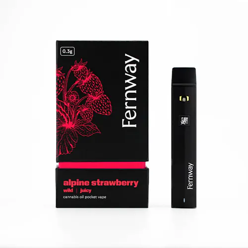 Photograph of product: Fernway - Disposable Vape - Traveler - Alpine Strawberry (S)