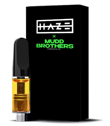 Photograph of product: Live Rosin Vape Cart - Zero Gravity - Haze X Mudd Brothers - REC