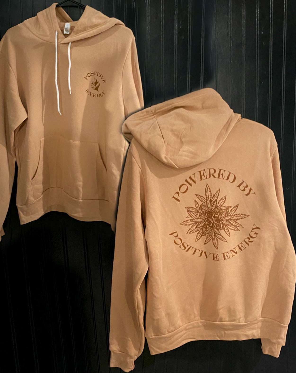 Photograph of product: Powered by Positive Pullover - Sand Dune - [XXL]