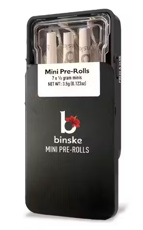 Photograph of product: Binske - Prerolls 7pk - Double Baked Cake (I)