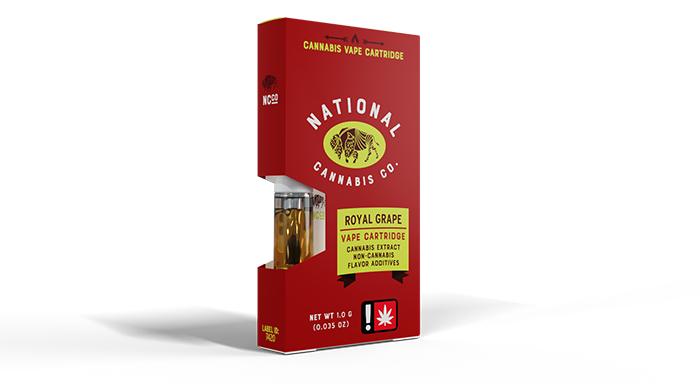Photograph of product: National Oui'd Co. | Botanical Flavored Cartridge | Royal Grape