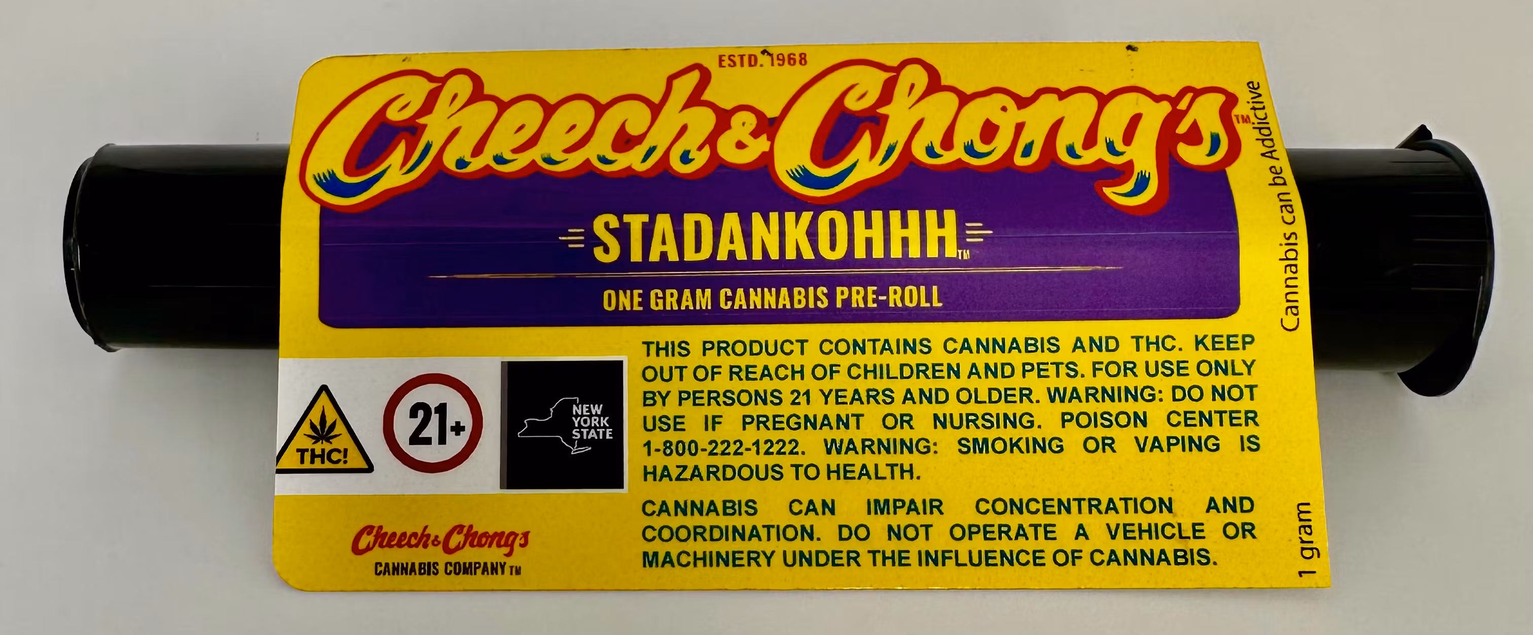 Photograph of product: STANDANKOHHH PREROLL 1G (HYBRID)