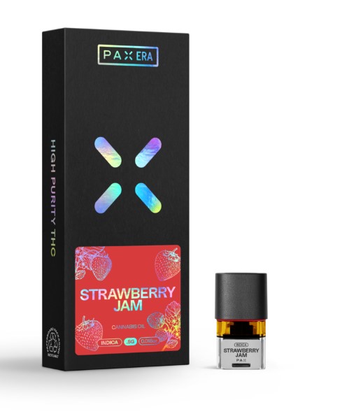 Photograph of product: Strawberry Jam | 1g PAX Pod
