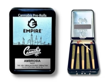 Photograph of Product: Ambrosia | 5 Pack Infused Pre rolls | Hybrid | Empire