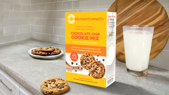 Photograph of product: CulinaryCannaCo Chocolate Chip Cookie Mix