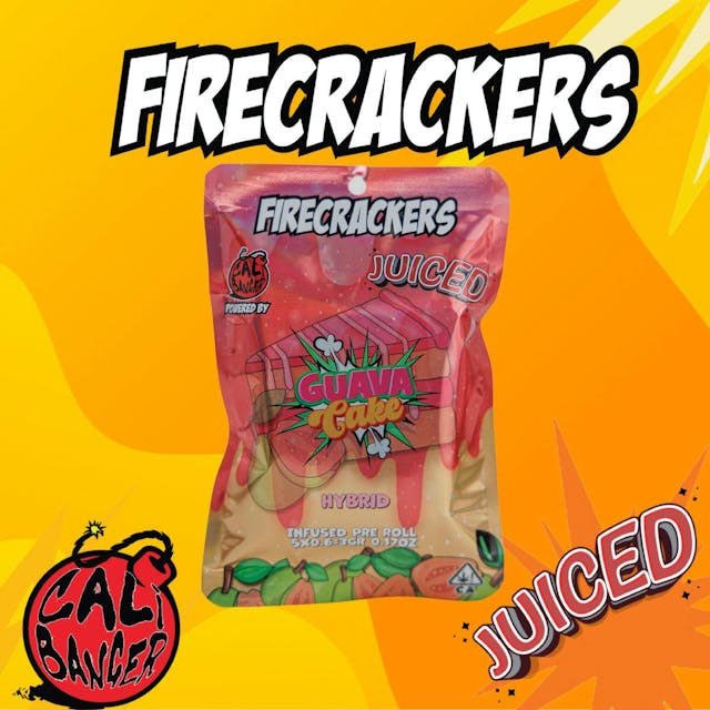 Photograph of product: Guava Cake | 3g | 5 x 0.6g Infused Preroll Pack - 