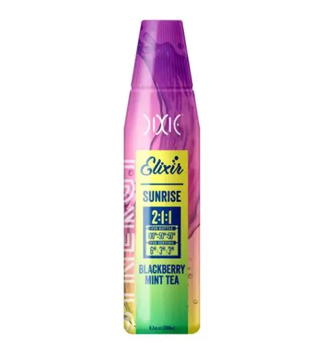 Photograph of product: Dixie Elixirs Synergy | SUNRISE | 100mg