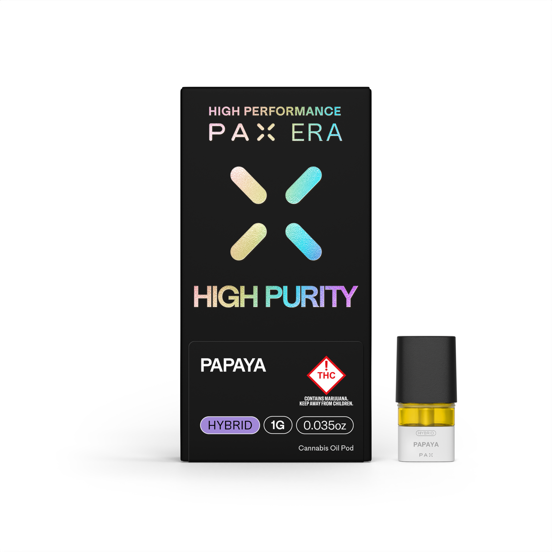 Photograph of product: Pax Era - 1g High Purity Distillate Pod - - Papaya