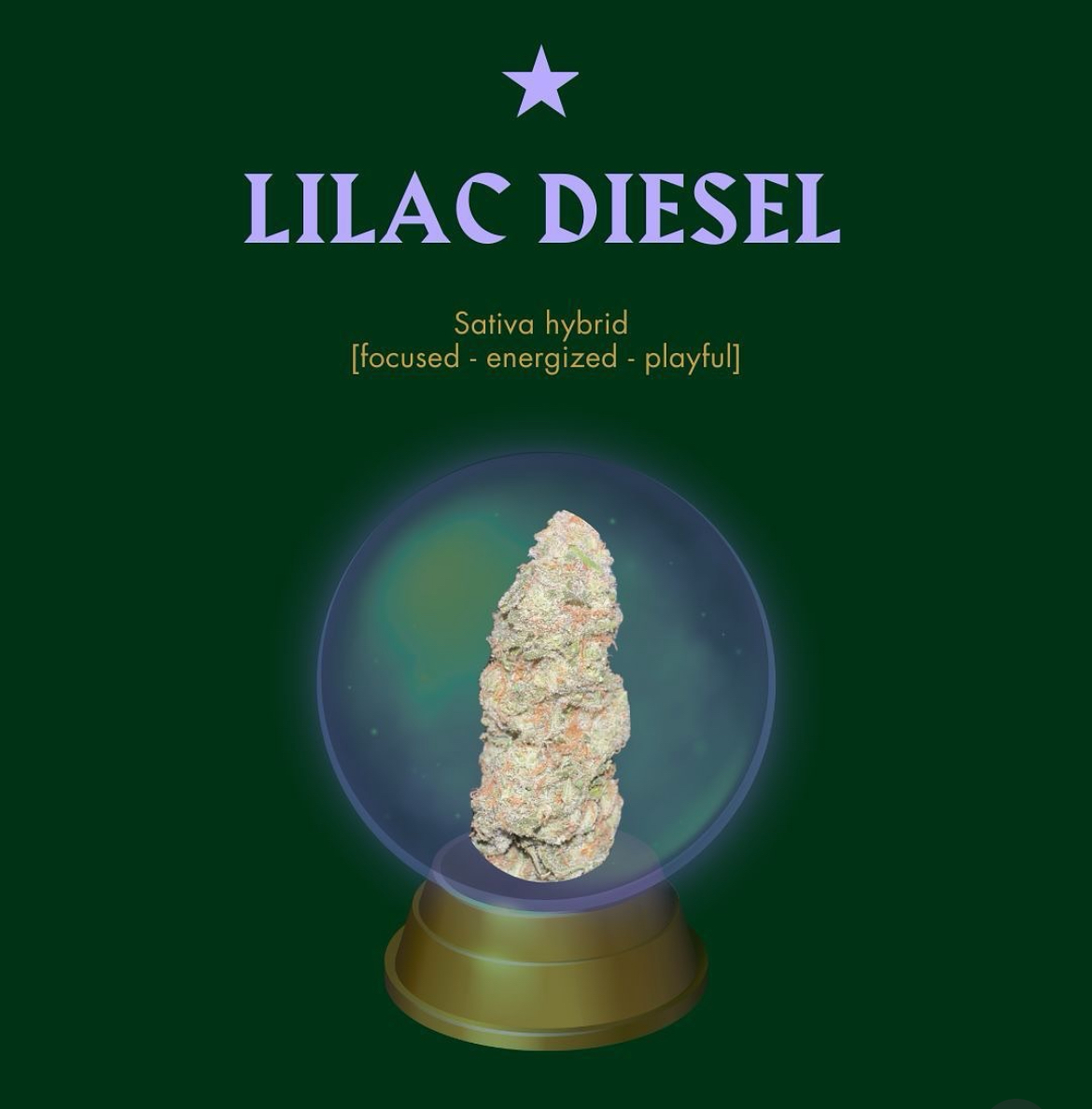 Photograph of product: Lilac Diesel | 3.5g