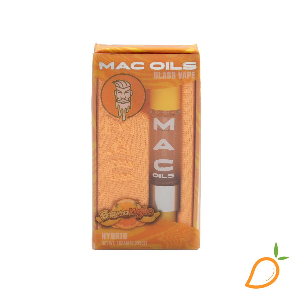 Photograph of product: 1g Banangie Vape Mac Oils