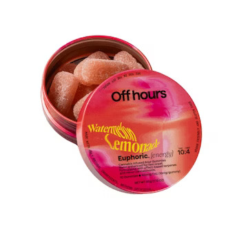 Photograph of product: Off Hours | Euphoric | Watermelon Lemonade | Gummies | 100mg