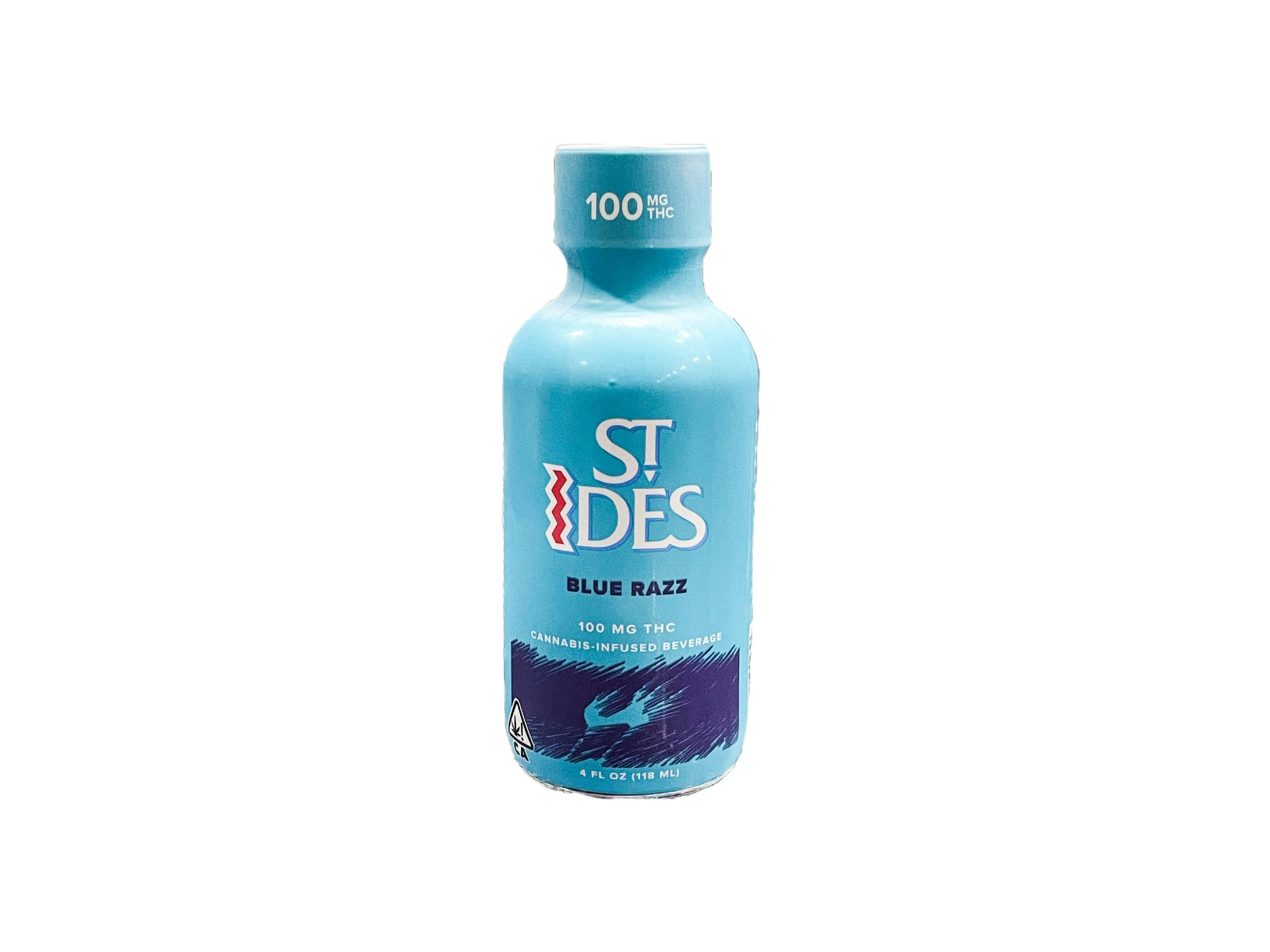Photograph of product: St Ides Shot Blue Razz 100mg