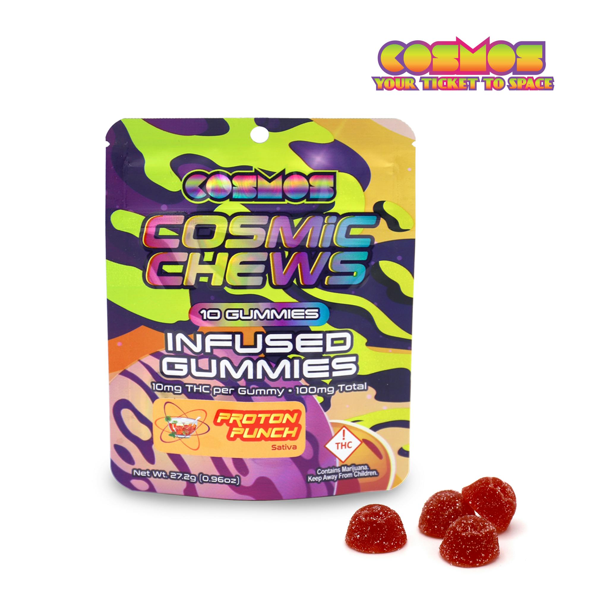 Photograph of product: Cosmic Chews | REC | 100mg | - Proton Punch (S)