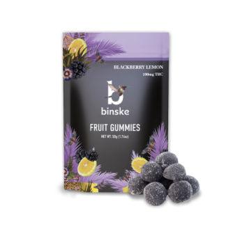 Photograph of product: Binske | Blackberry Lemon | 100mg | 10ct