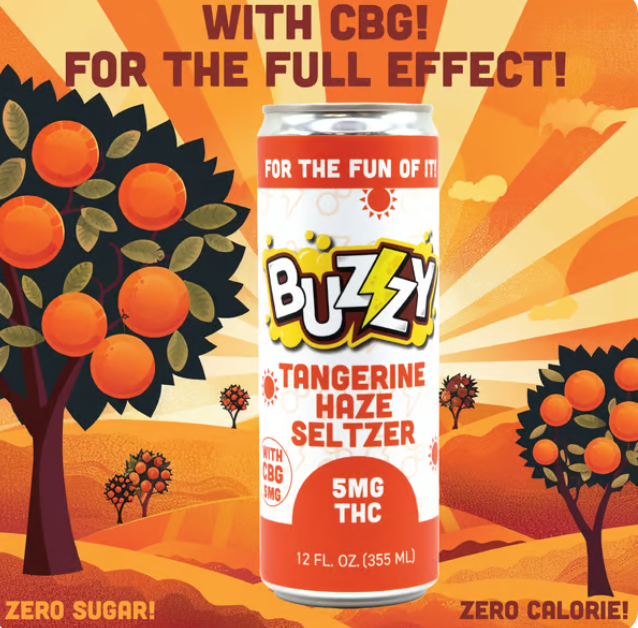 Photograph of product: Tangerine Haze Seltzer 12oz (TAX INCLUDED)