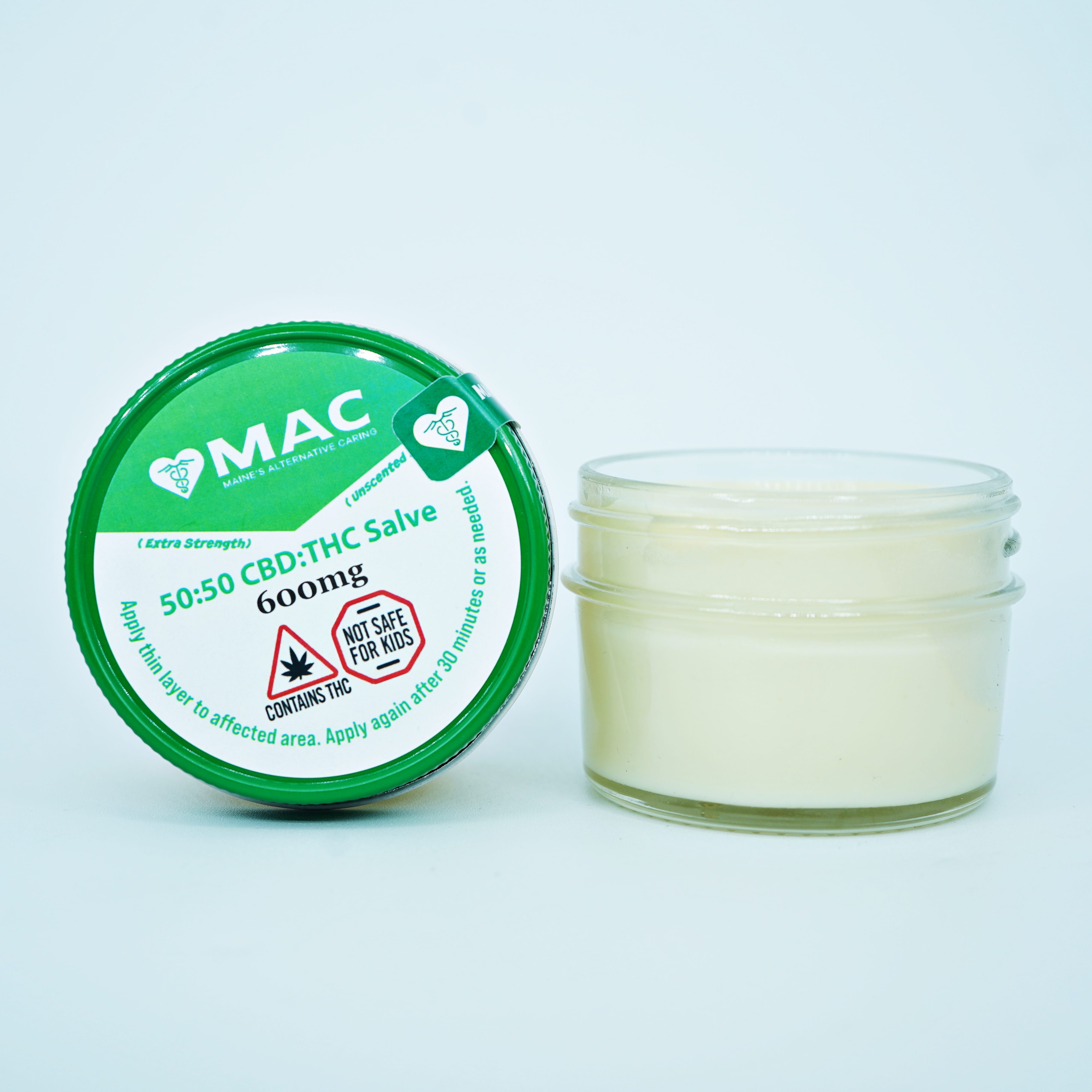 Photograph of product: (SALVE 50:50 4oz) 600mg